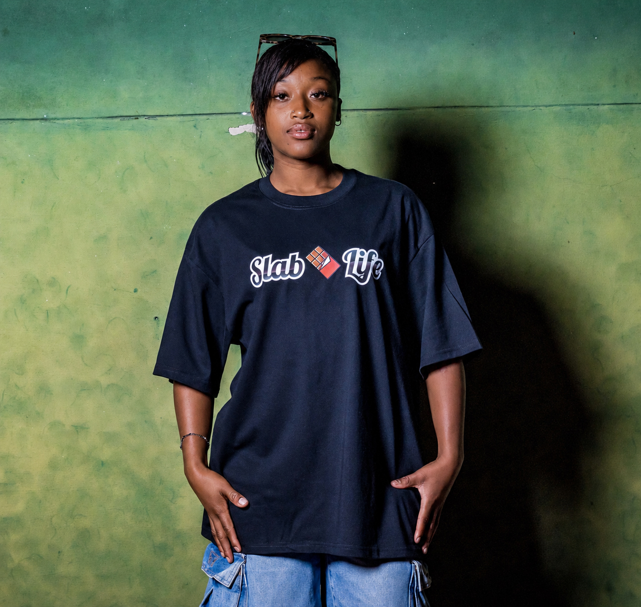 Premium Black SlabLife T-shirt - Image 3