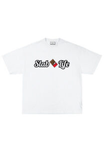 Premium White SlabLife T-shirt