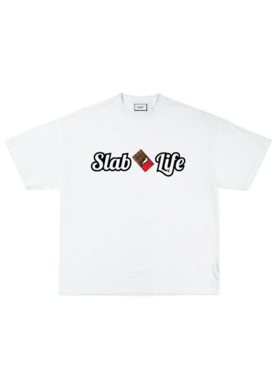 Premium White SlabLife T-shirt